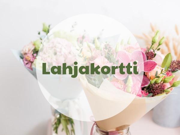 Kukkalahjakortti 